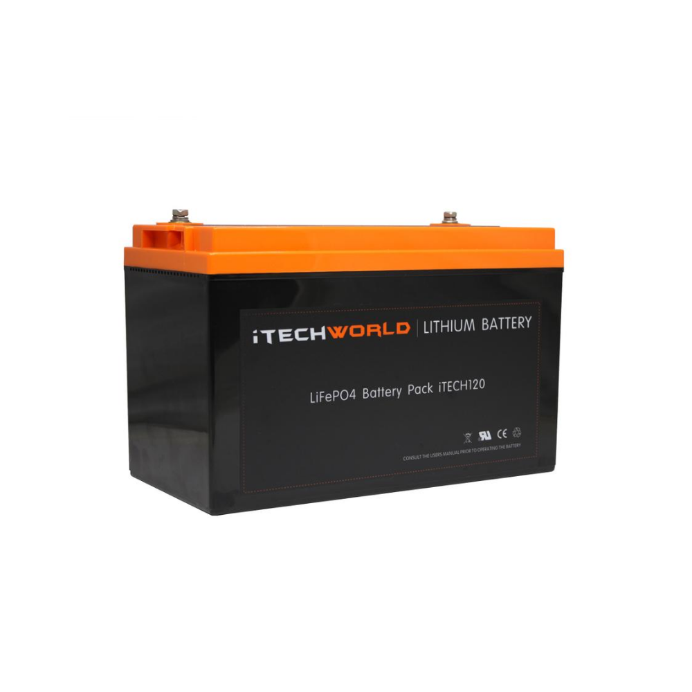 iTECH120X 12V 120Ah Lithium Ion Battery With FREE iTechworld smart Battery Box $975.00 WHILE STOCKS LAST